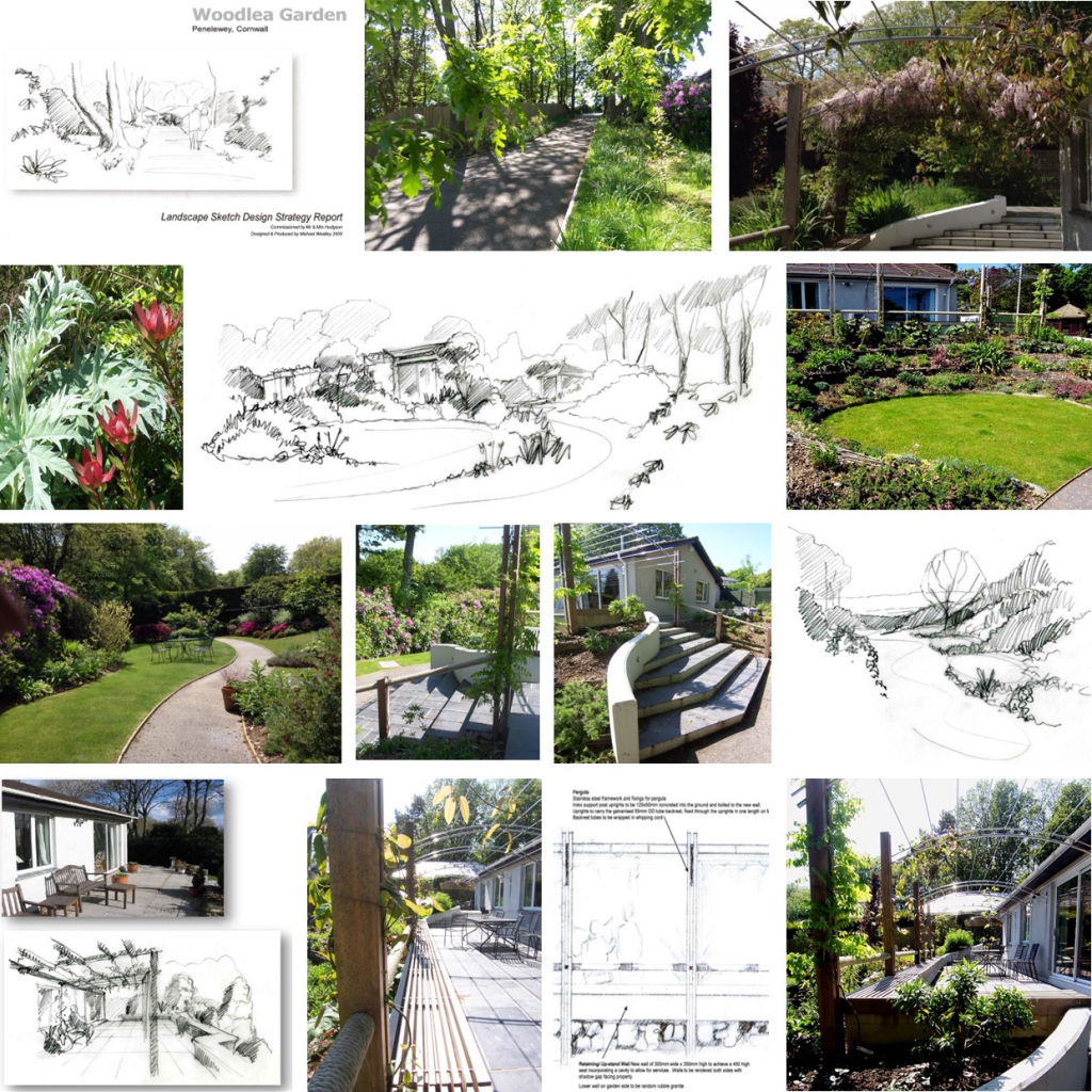 case study - woodlea garden feock