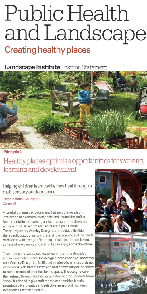 case study - public health & landscape creating healthy places
